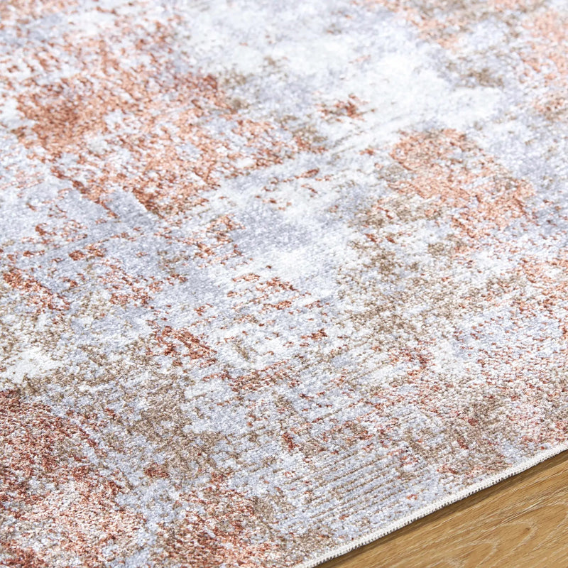 Anitra Brown Washable Area Rug by Boutique Rugs