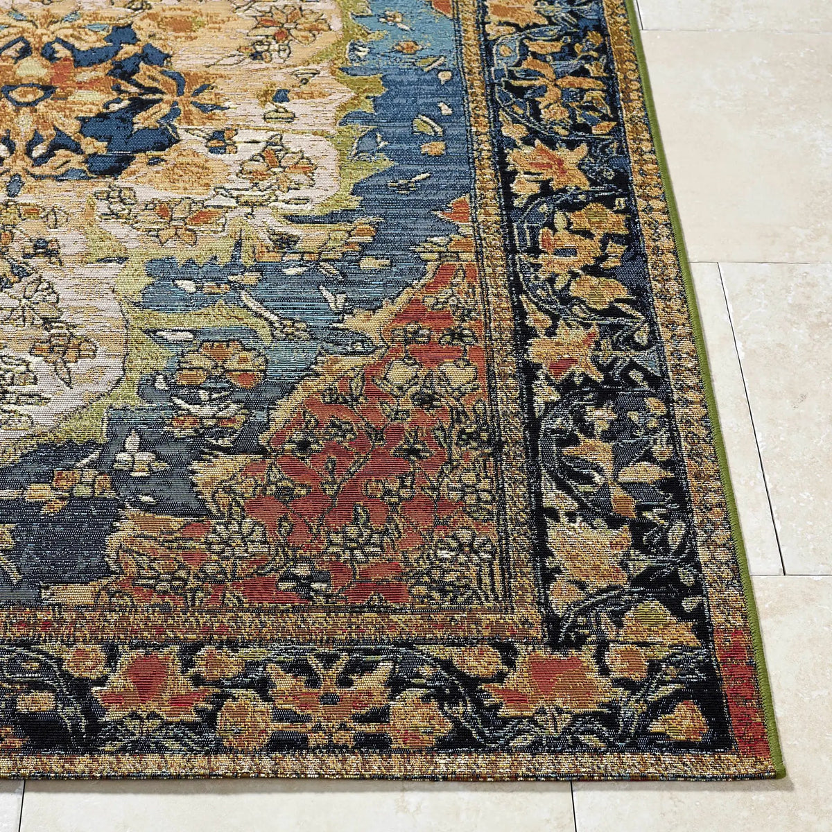 Zorea Traditional Outdoor Area Rug, photo 6 of 7