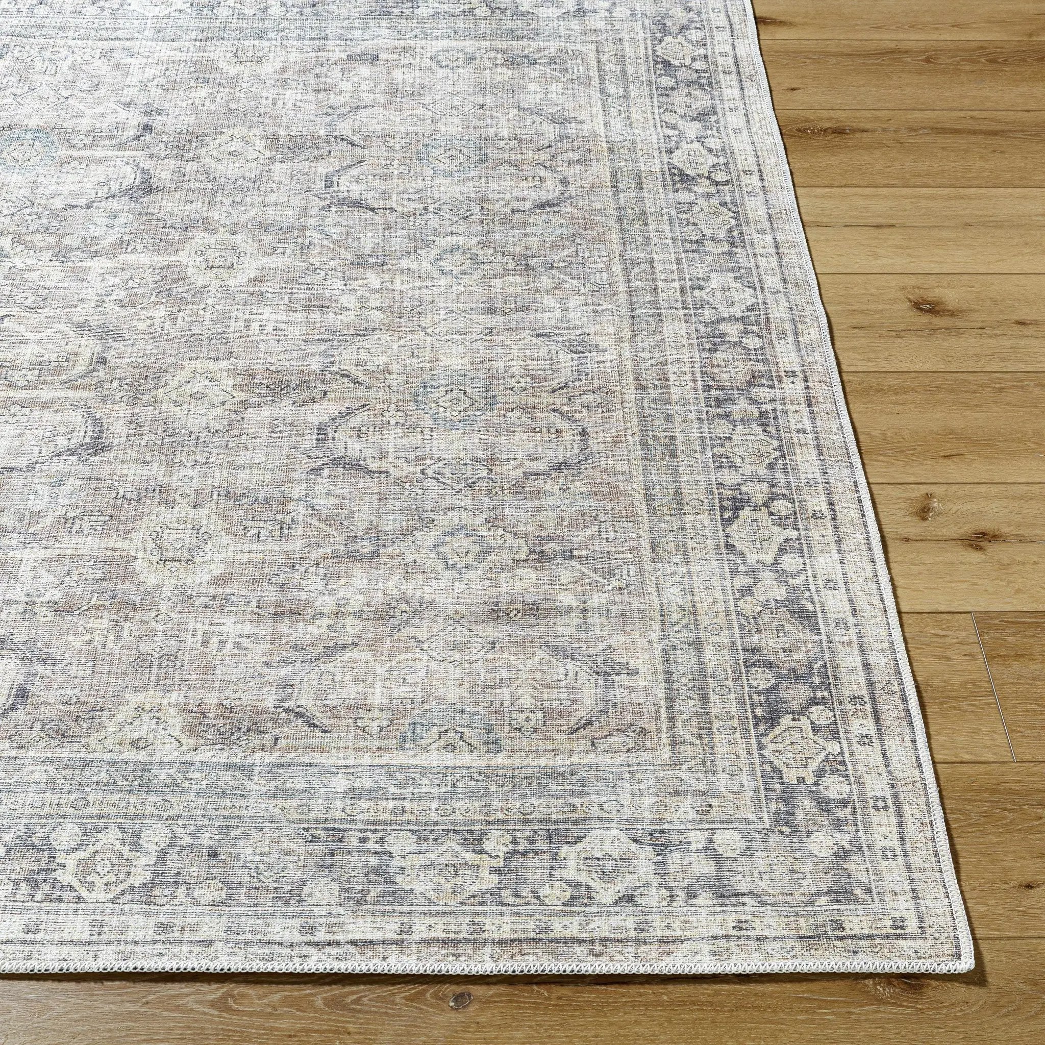 Darling Machine Woven Becki Owens x LIVABLISS BODA-2300 Washable Area Rug by Boutique Rugs