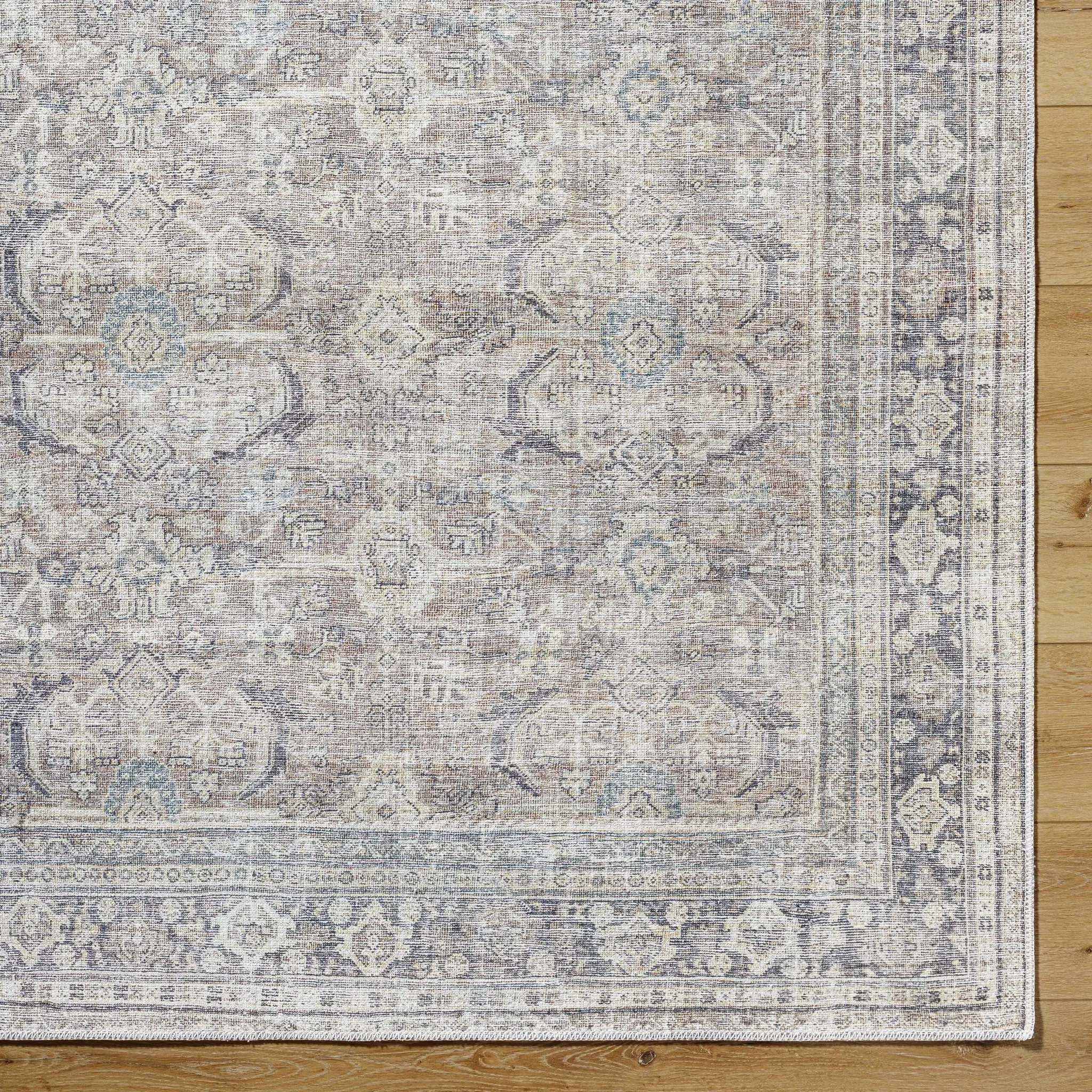 Darling Machine Woven Becki Owens x LIVABLISS BODA-2300 Washable Area Rug by Boutique Rugs