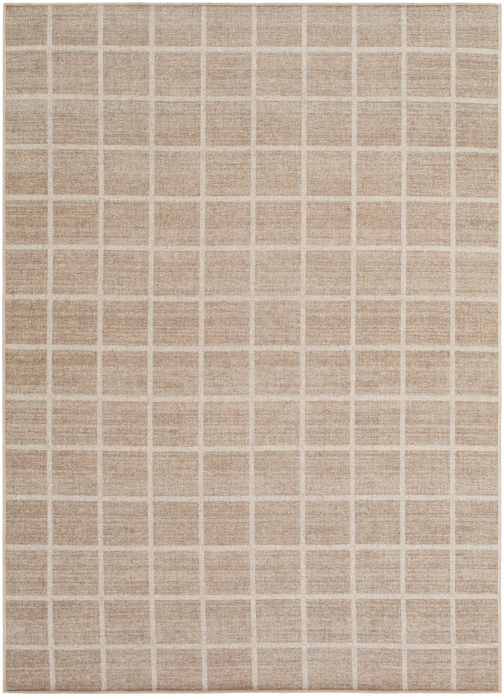 Anicet Checkered Washable Wool Area Rug by Boutique Rugs
