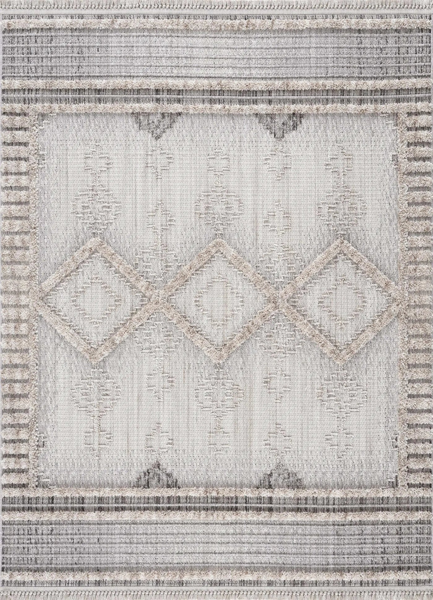 Amaga High-Low Rustic Rug by Boutique Rugs