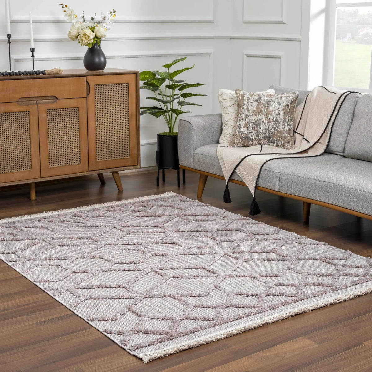 Borbon Area Rug - Clearance, installed in a room 2