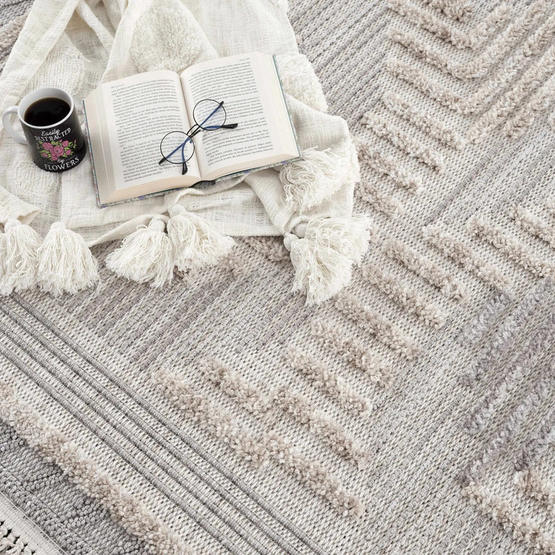 Muricay High-Low Rustic Rug - Clearance by Boutique Rugs