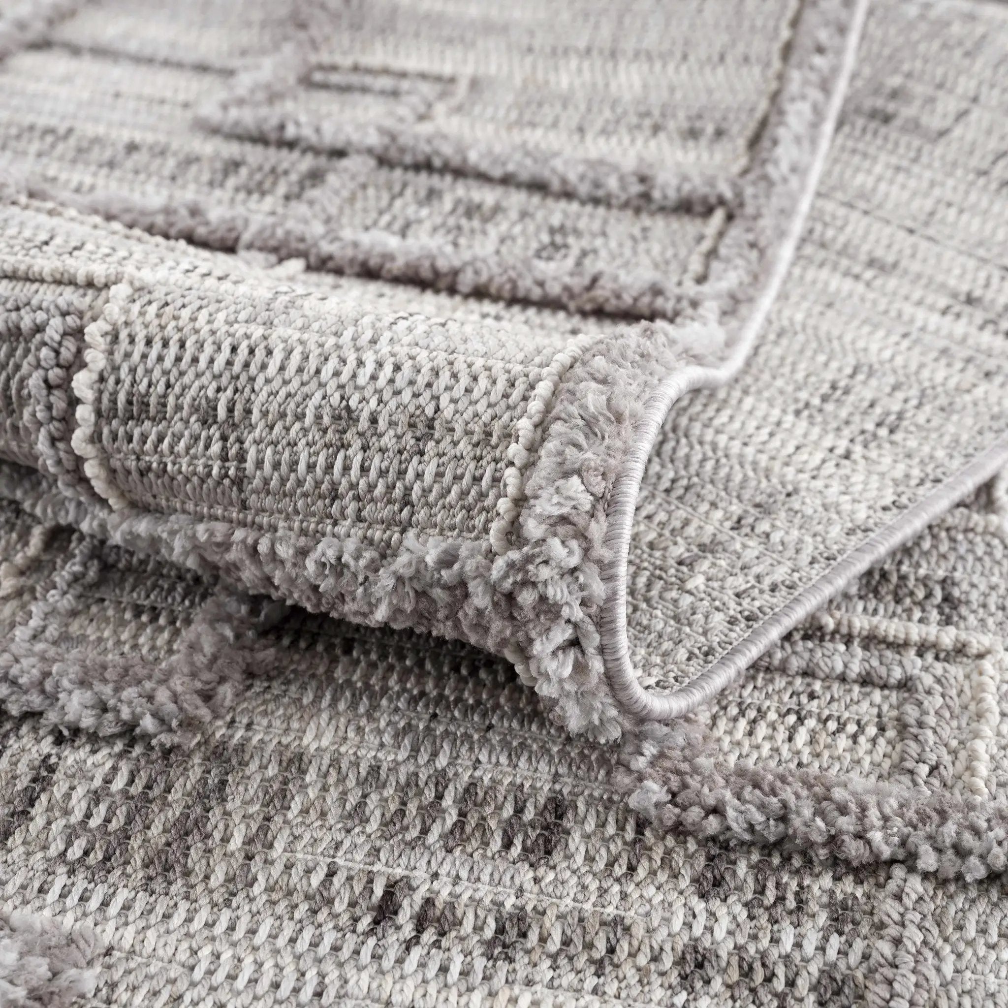 Knocklyon High-Low Rustic Rug by Boutique Rugs