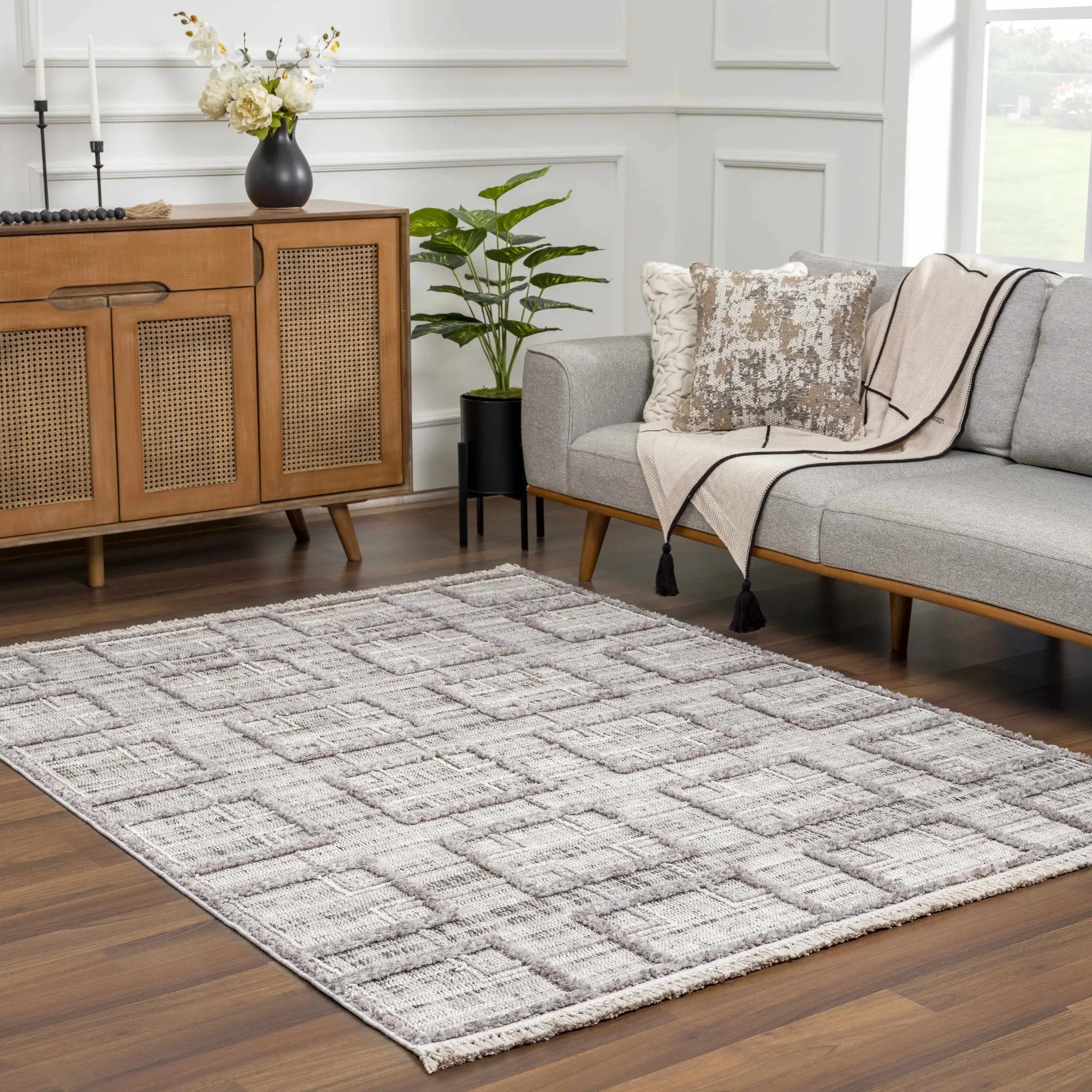 Knocklyon High-Low Rustic Rug by Boutique Rugs