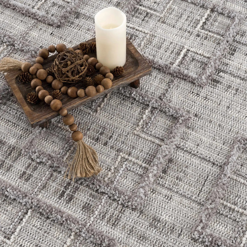 Knocklyon High-Low Rustic Rug by Boutique Rugs