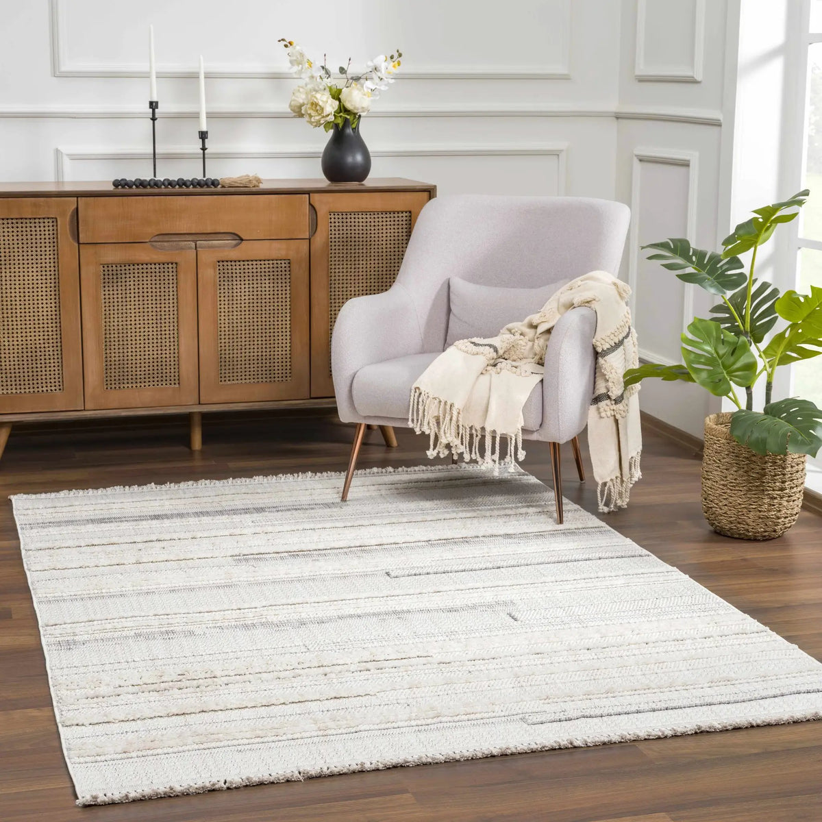 Dishman Area Rug - Clearance, installed in a room