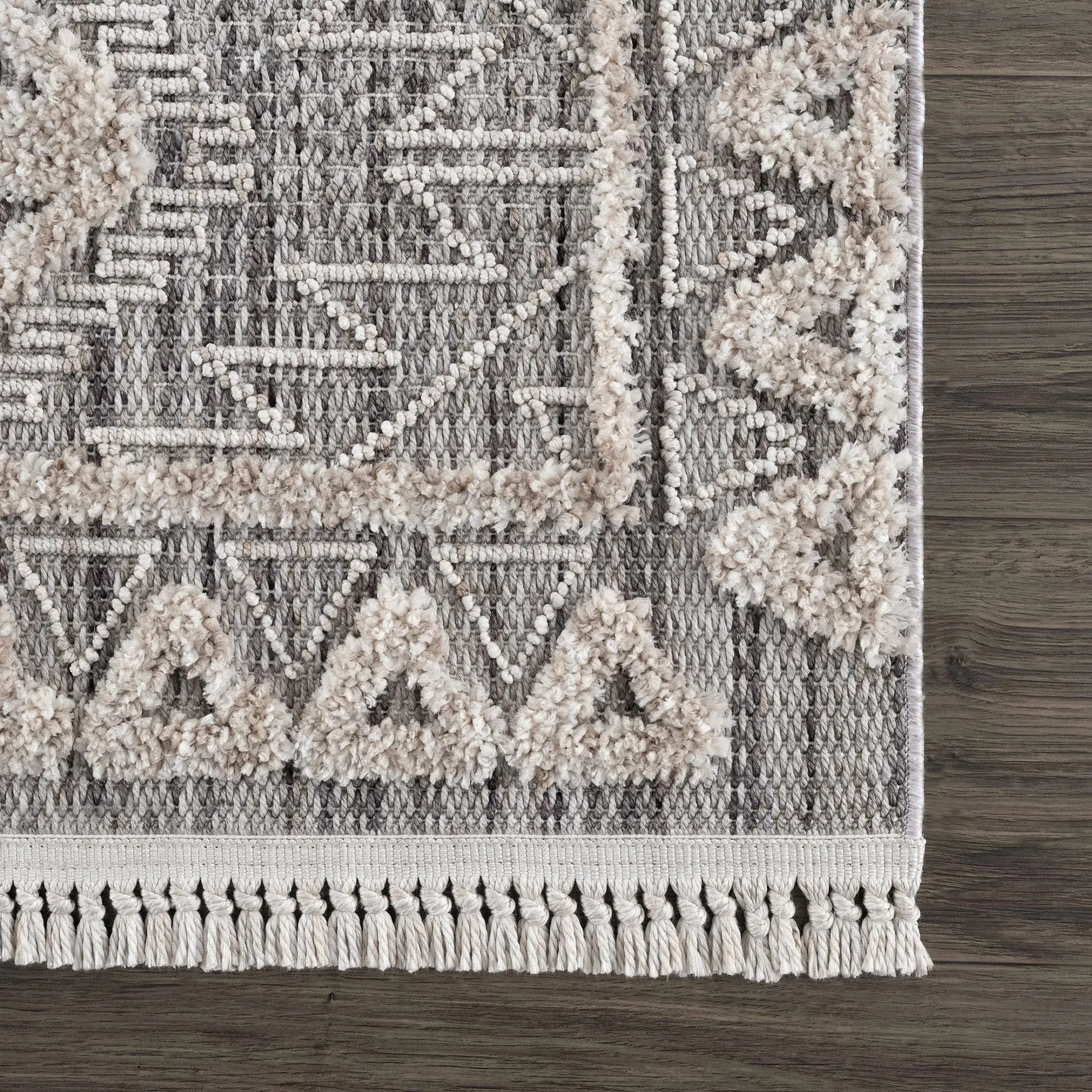 Agoo High-Low Pile Rustic Rug by Boutique Rugs