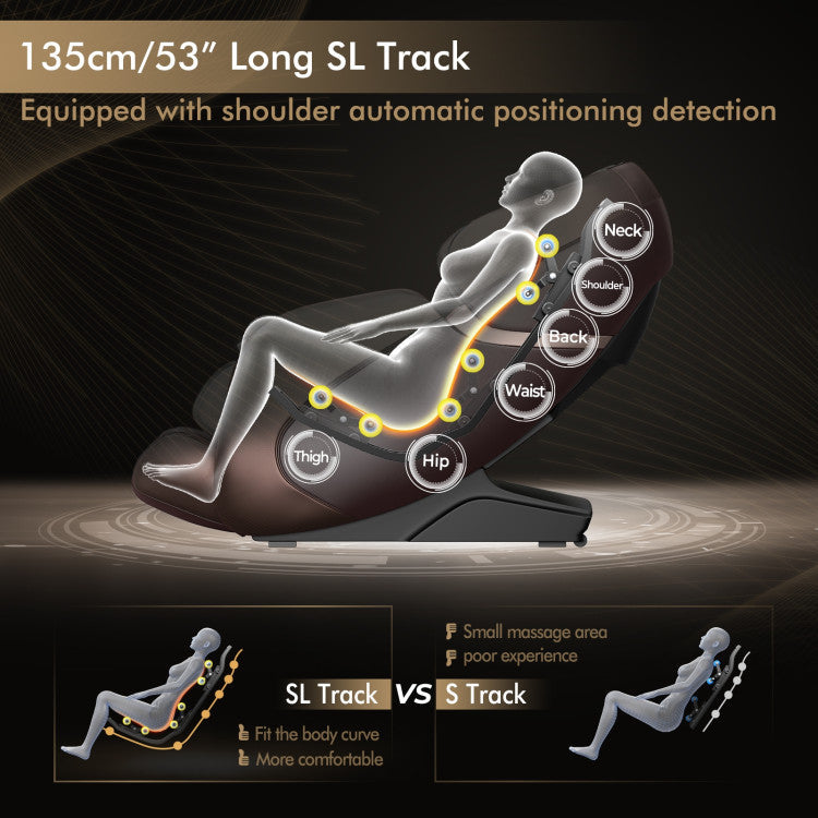 Zero Gravity Full Body Massage Chair with SL Track and Yoga Stretching, photo 6 of 11