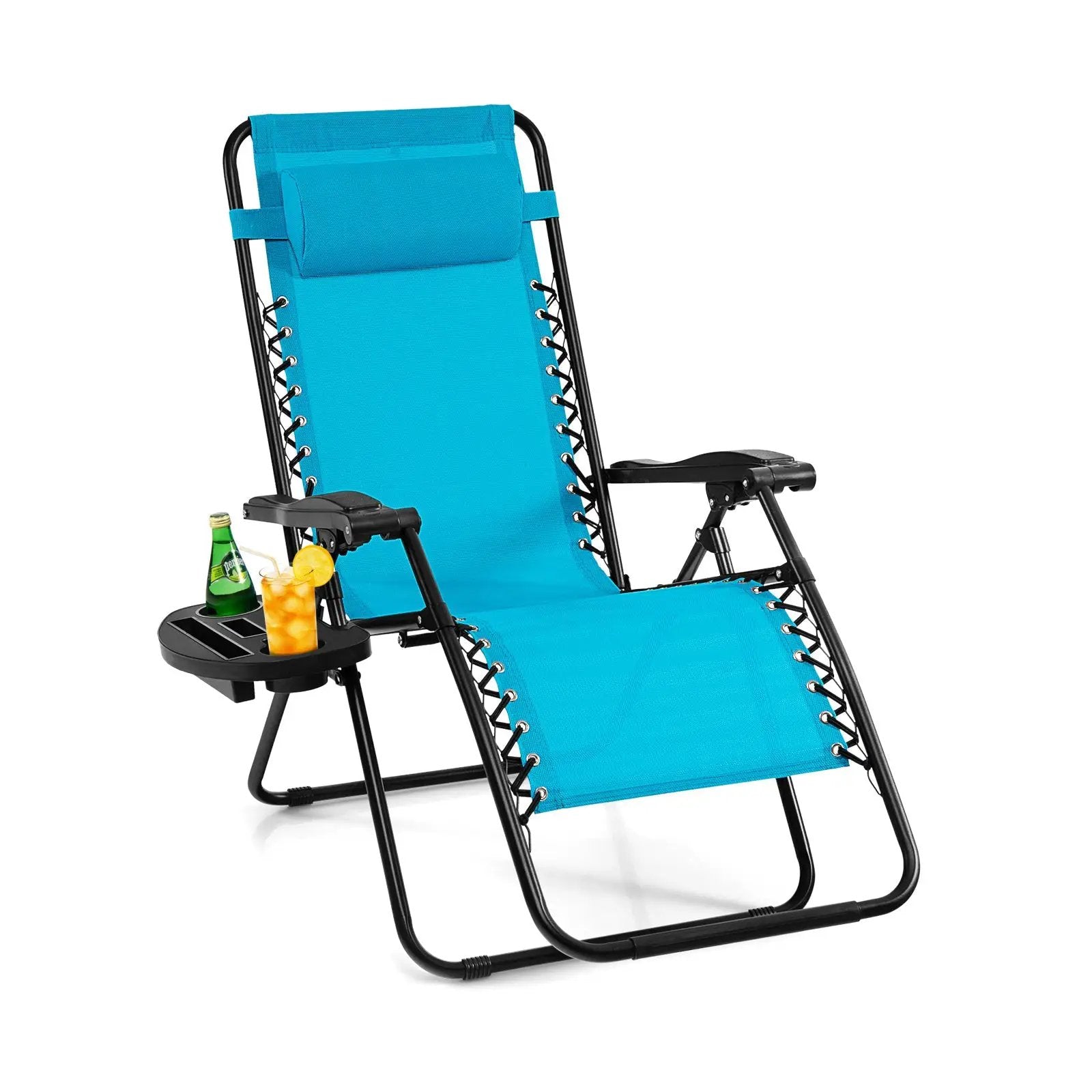 Outdoor Folding Zero Gravity Reclining Lounge Chair by DirectDeals