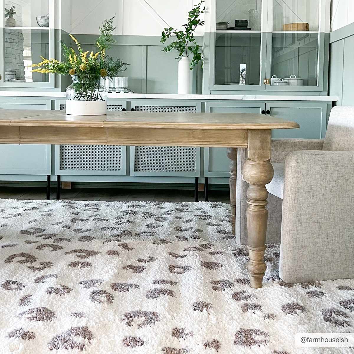 Zhen Pink Spots Leopard Rug - Clearance by Boutique Rugs