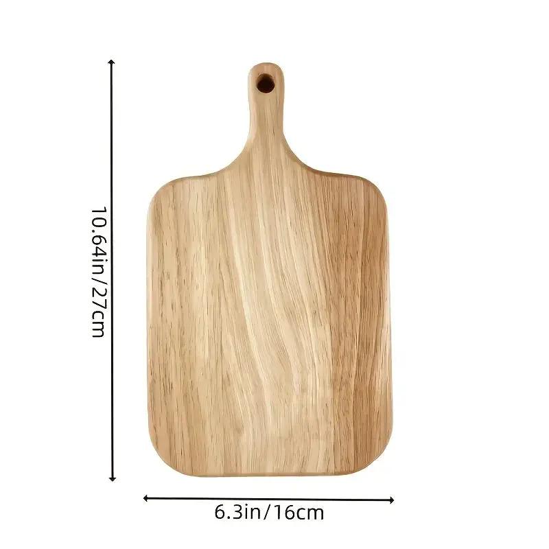 A Solid Wood Cutting Board Designed for Food Preparation, Suitable for Chopping Vegetables, Fruits, And Meats. This Kitchen Board Is Ideal for Cooking in Both Indoor And Outdoor Settings, Easy to Clean by House Of Avana