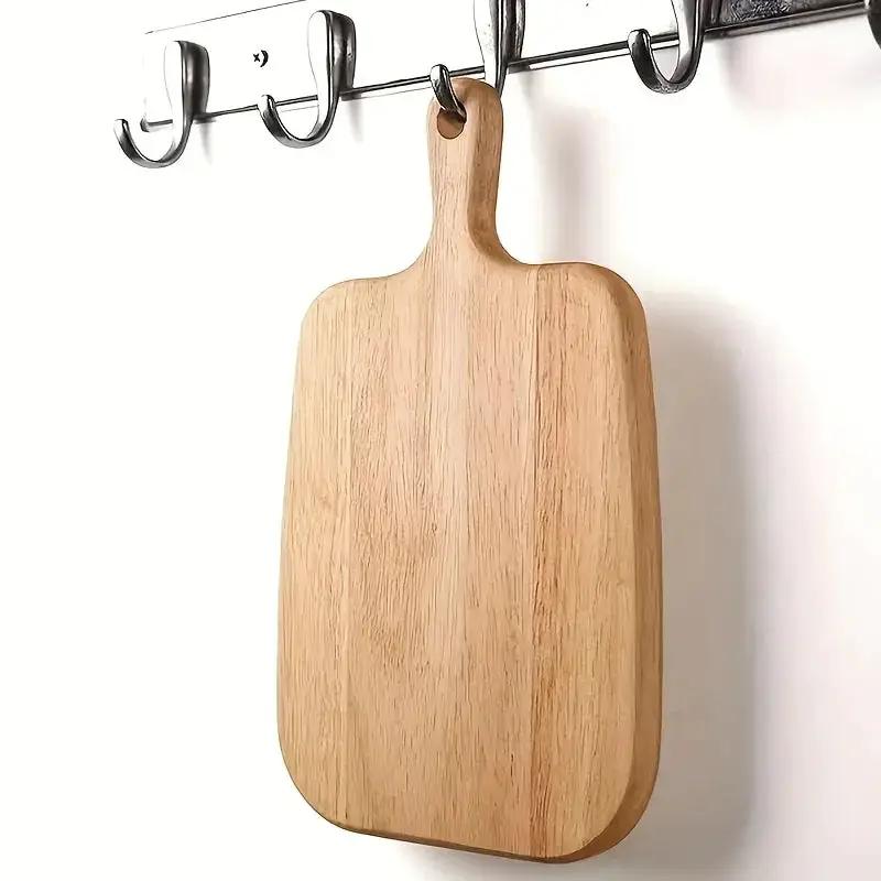 A Solid Wood Cutting Board Designed for Food Preparation, Suitable for Chopping Vegetables, Fruits, And Meats. This Kitchen Board Is Ideal for Cooking in Both Indoor And Outdoor Settings, Easy to Clean by House Of Avana