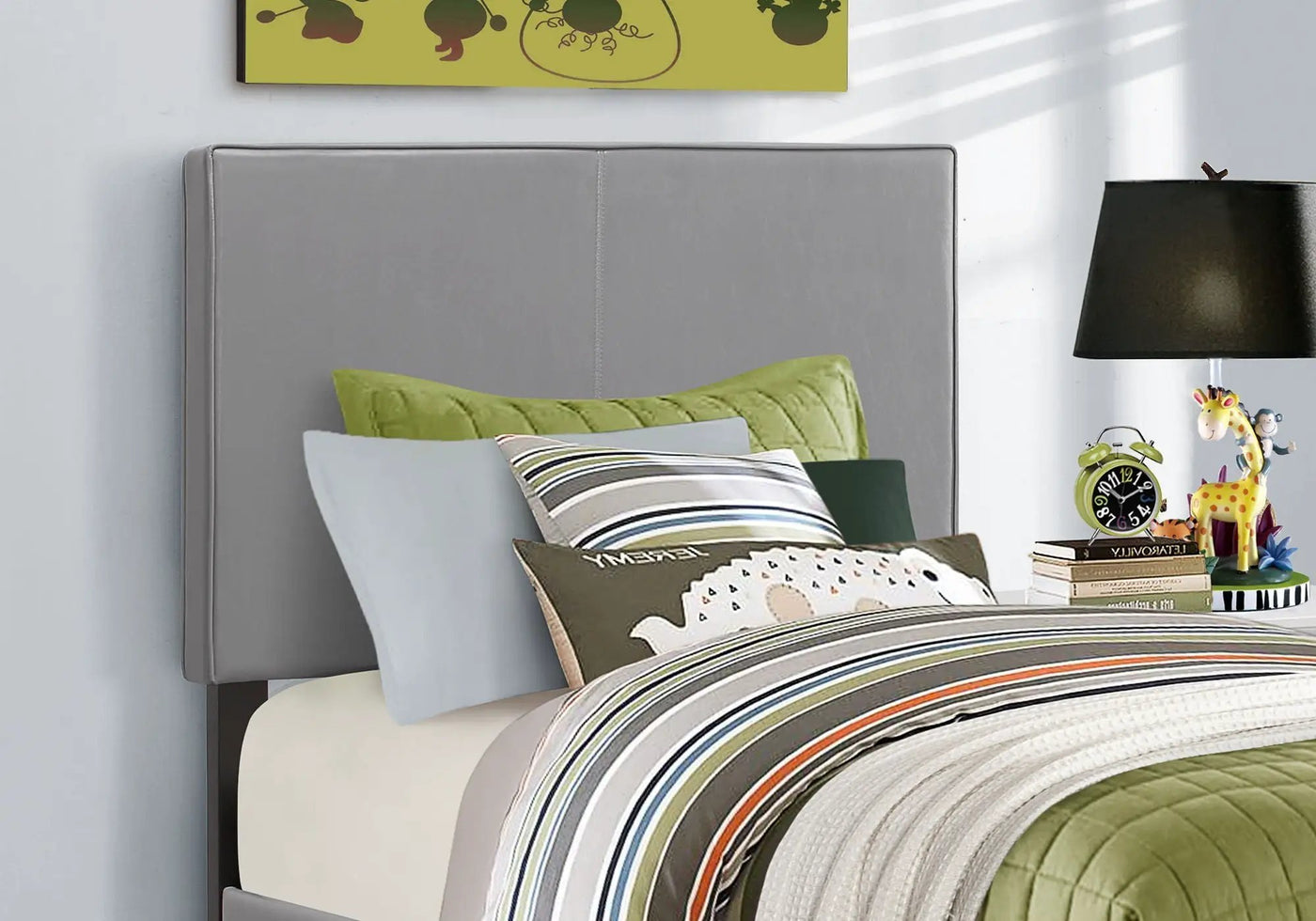 Bed, Upholstered, Transitional by HouseOfZazla