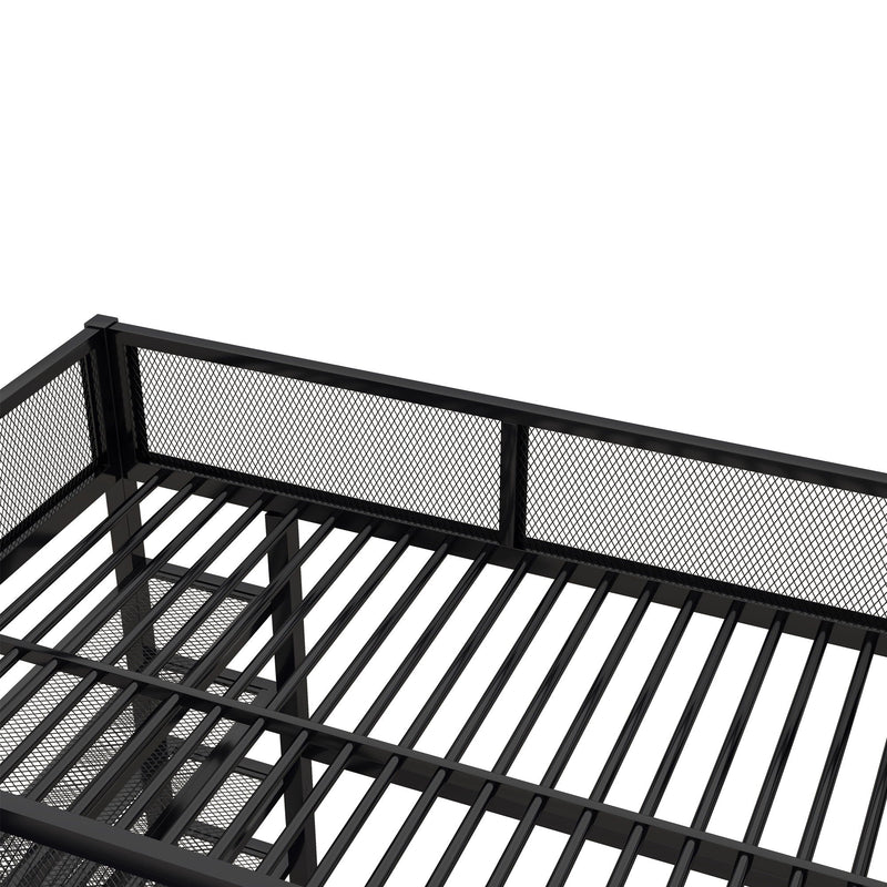 Loft Bed With 4 Tier Shelves And Storage by HouseOfZazla