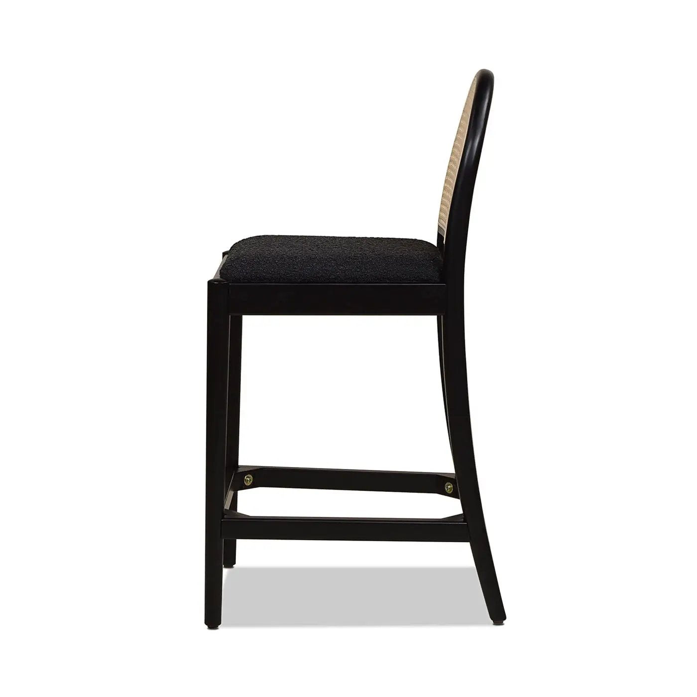 Panama - Curved Back Cane Counter Stool (Set of 2) by HouseOfZazla