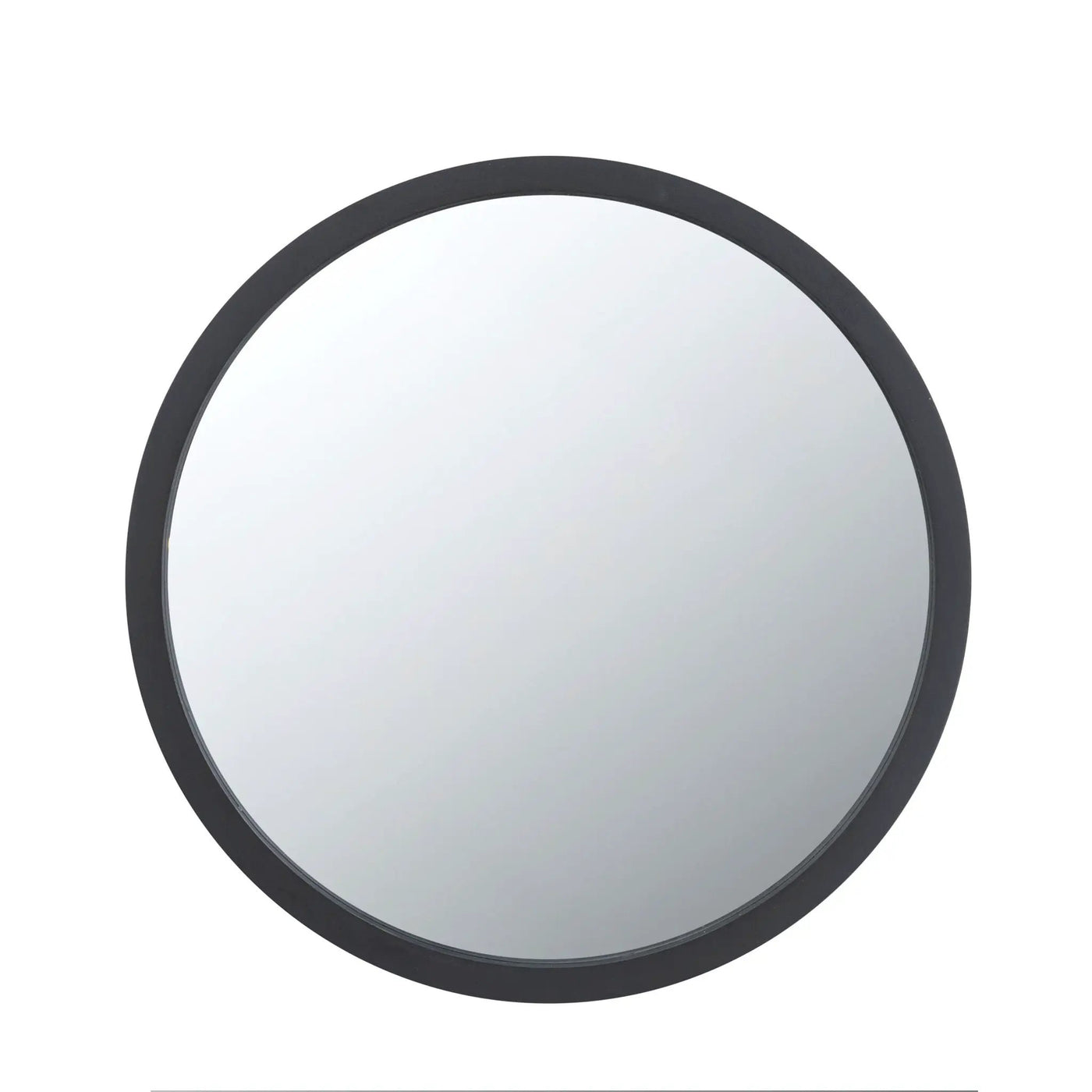 Circle Wall Mirror With Wooden Frame, Wall Mirror For Living Room by Unique Piece Furniture