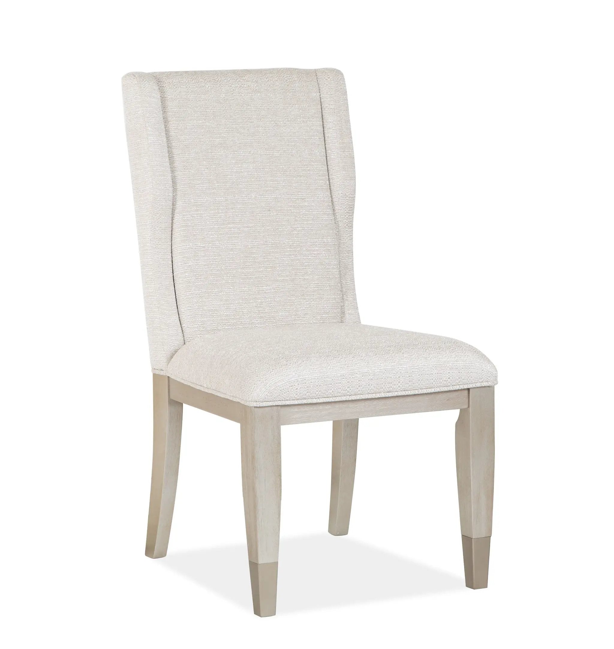 Lenox - Upholstered Host Side Chair (Set of 2) - Warm Silver by Unique Piece Furniture