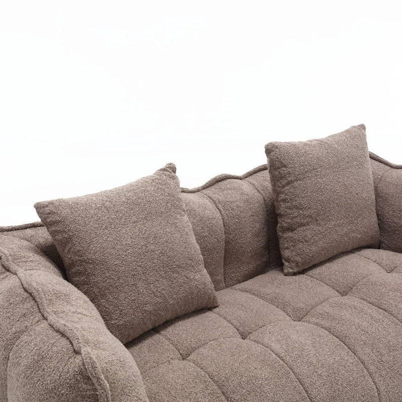 Cozy Beanbag Chair With High Resilience Foam Core For 2 by HouseOfZazla