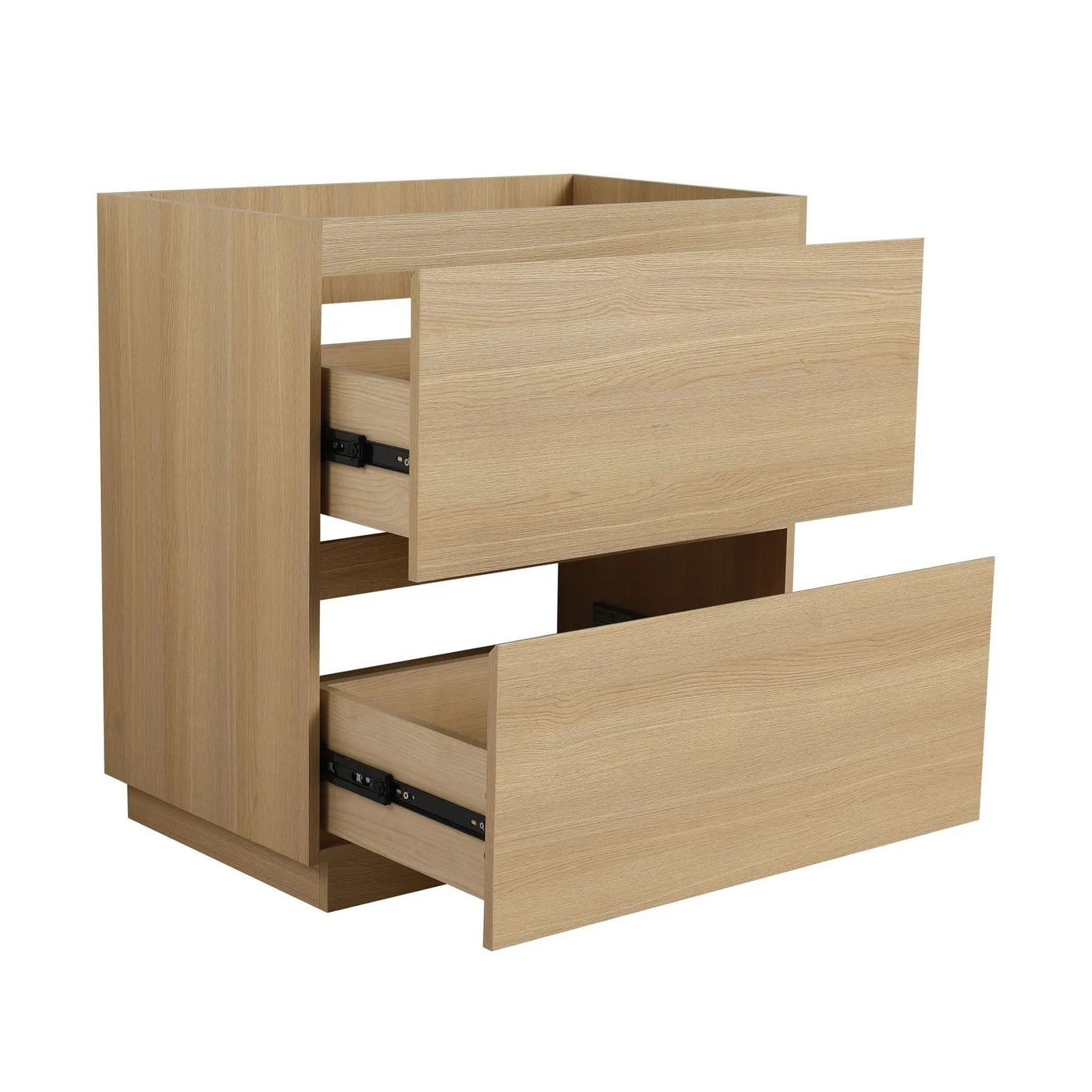 Modern Freestanding Bathroom Vanity Cabinet With Double Drawer by HouseOfZazla