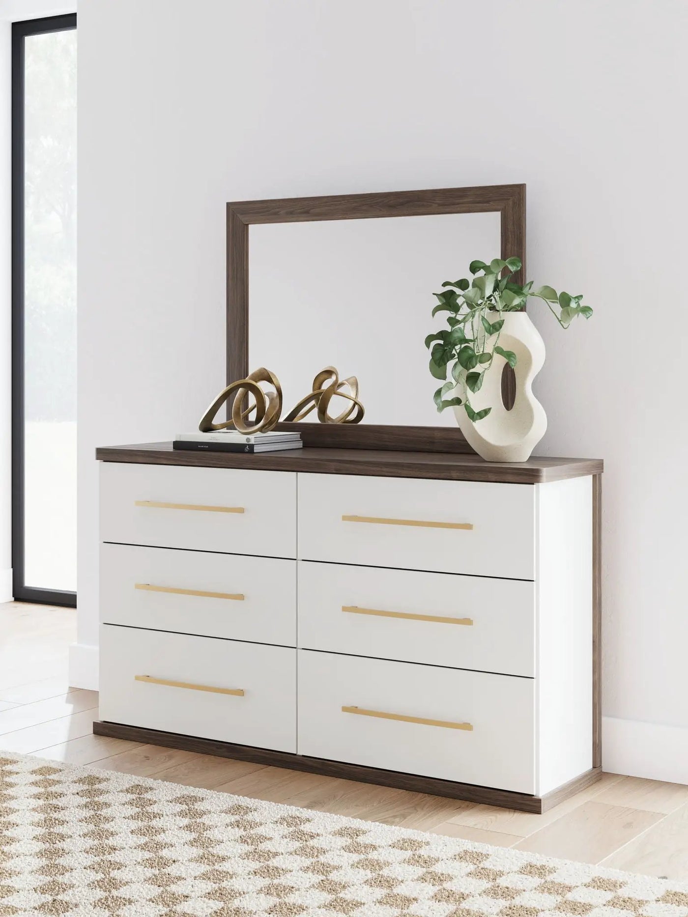 Kendanport - Six Drawer Dresser by Unique Piece Furniture