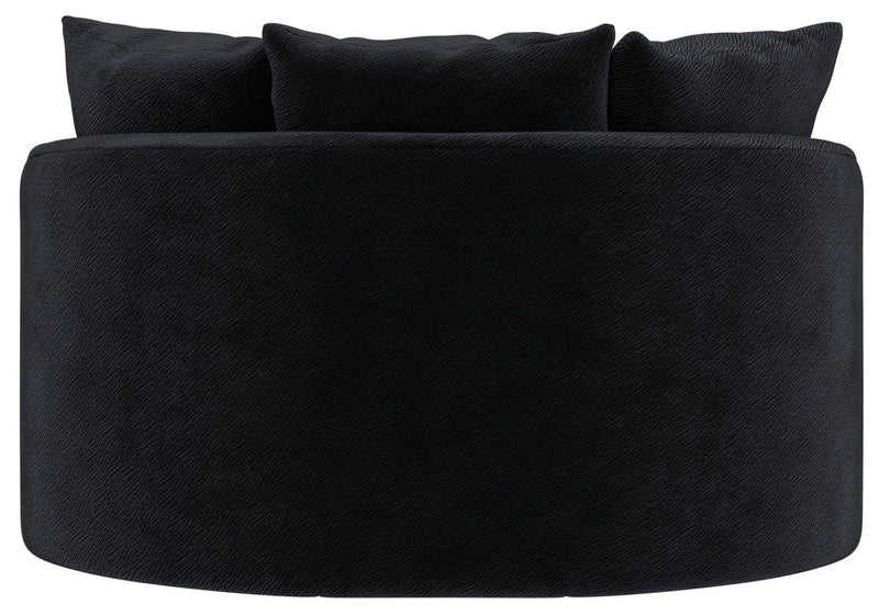 Matty - Round Accent Cuddle Chaise by Unique Piece Furniture