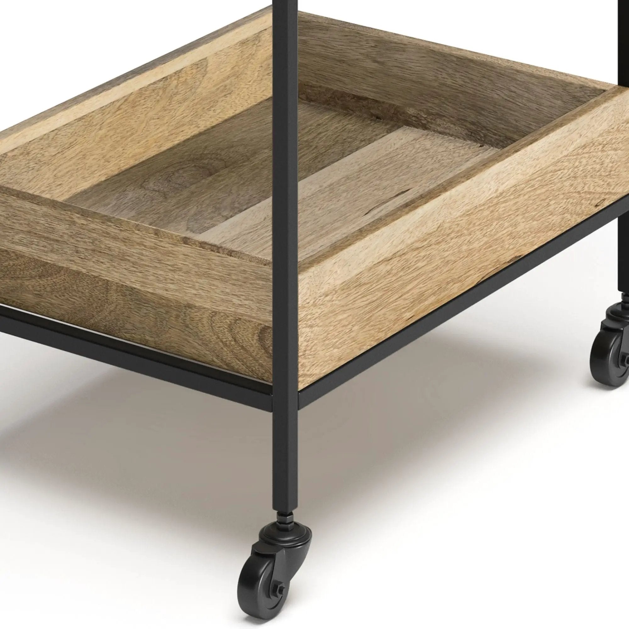 Simons - Bar Cart - Natural by Unique Piece Furniture