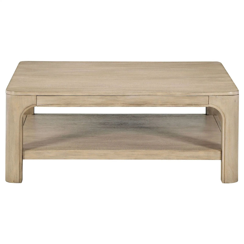 Solano 2-piece Square Coffee Table Set Weathered Mango by Unique Piece Furniture