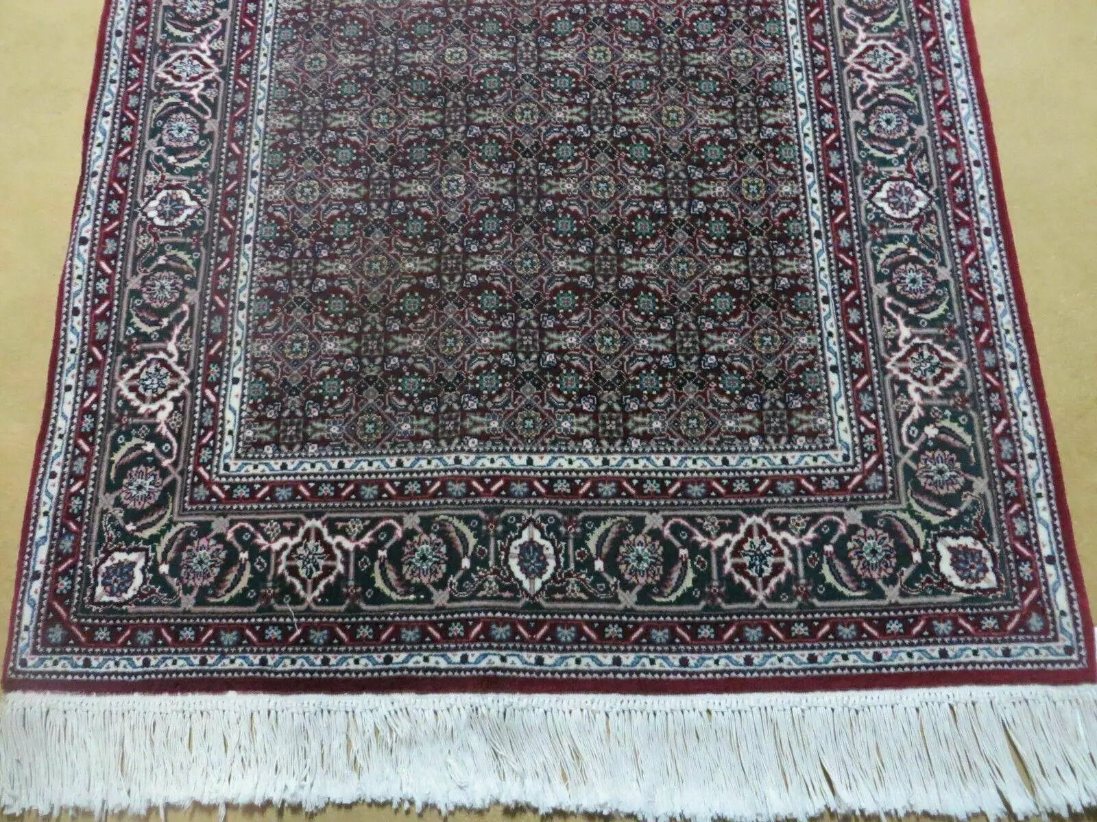 3' X 5' Vintage Fine Handmade Indian Amritsar Wool Silk Rug Nice by Jewel Rugs