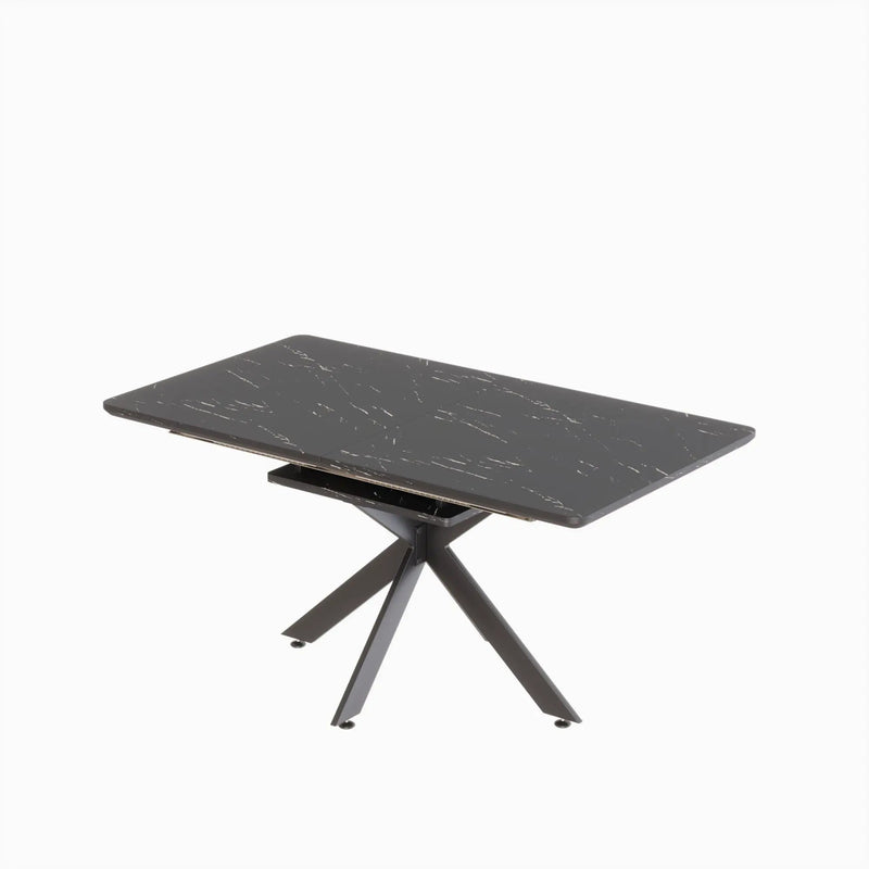 Modern Mid-Century Dining Table Set With Extendable Design by Unique Piece Furniture