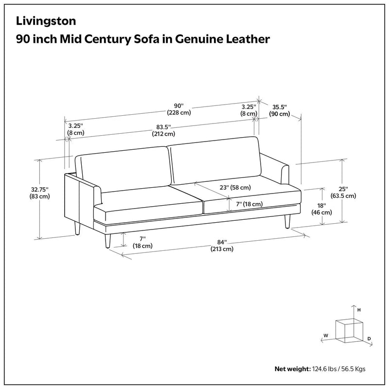 Livingston - Upholstered Sofa by HouseOfZazla