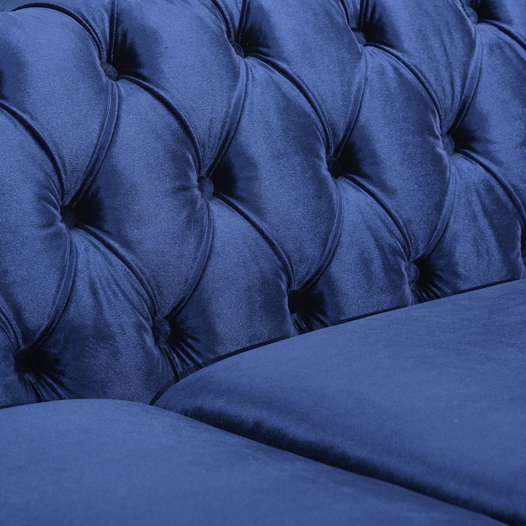 Chesterfield Style 3 Seater Sofa With Deep Button Tufting by HouseOfZazla