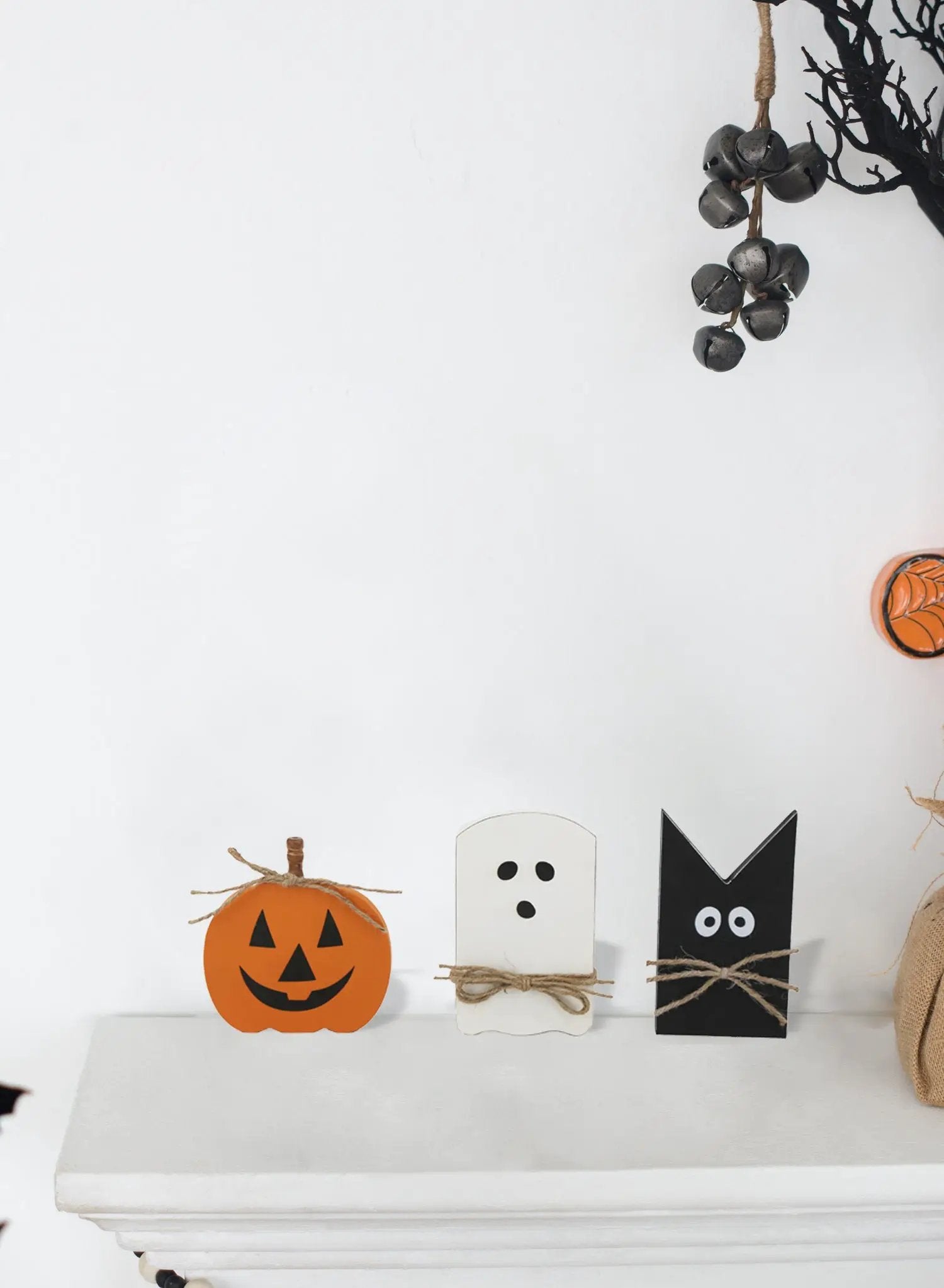 Set of 3 Halloween Holiday Table Decor by HouseOfZazla