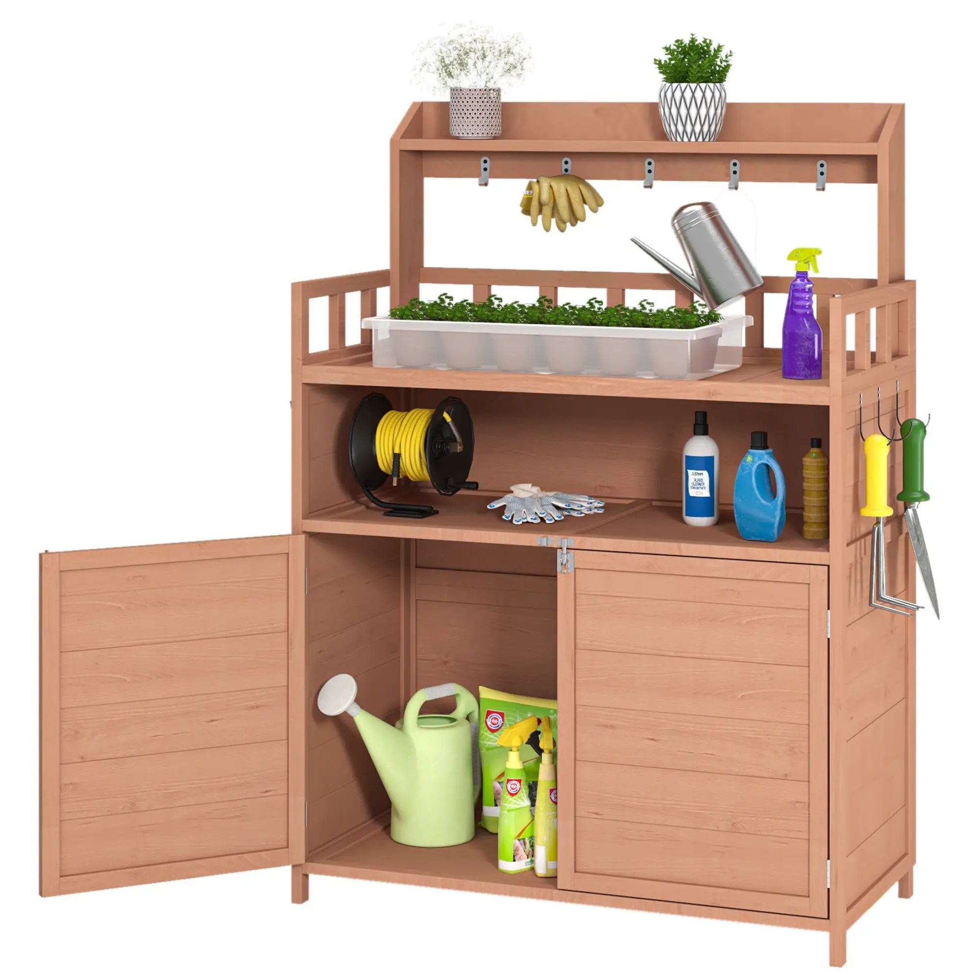 Potting Bench Outdoor Gardening Table by HouseOfZazla