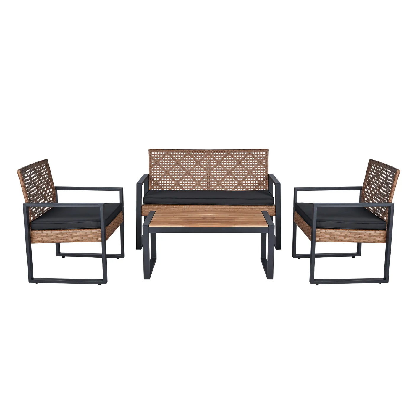 4-Piece Patio Furniture Set by HouseOfZazla