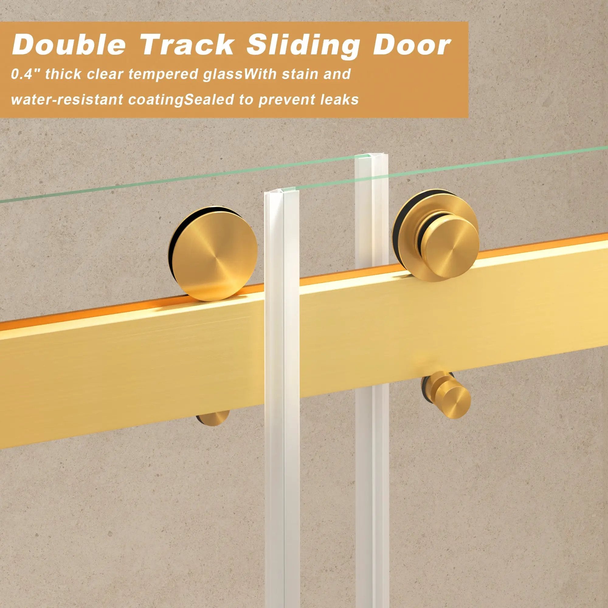 Frameless Sliding Glass Shower Doors by HouseOfZazla