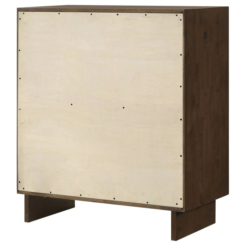 Hemlock - 4 Drawer Chest Of Drawers - Dark Brown by HouseOfZazla