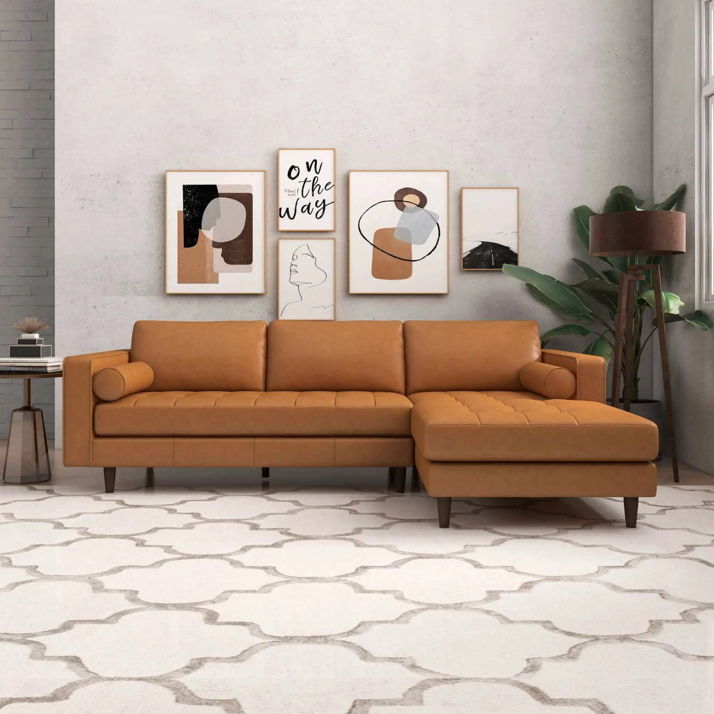 Anthony - Corner Sectional Sofa by HouseOfZazla