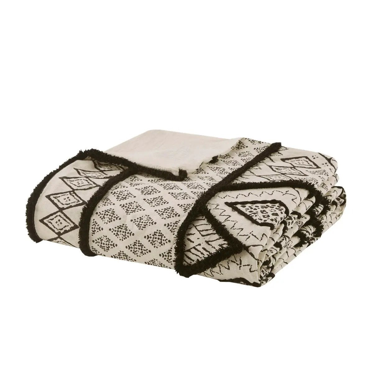 Full/Queen 3 Piece Flax and Cotton Blended Duvet Cover Set by HouseOfZazla