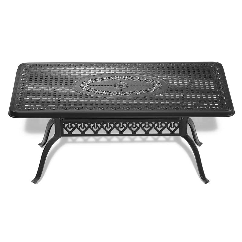 7-Piece Cast Aluminum Patio Furniture Set by HouseOfZazla