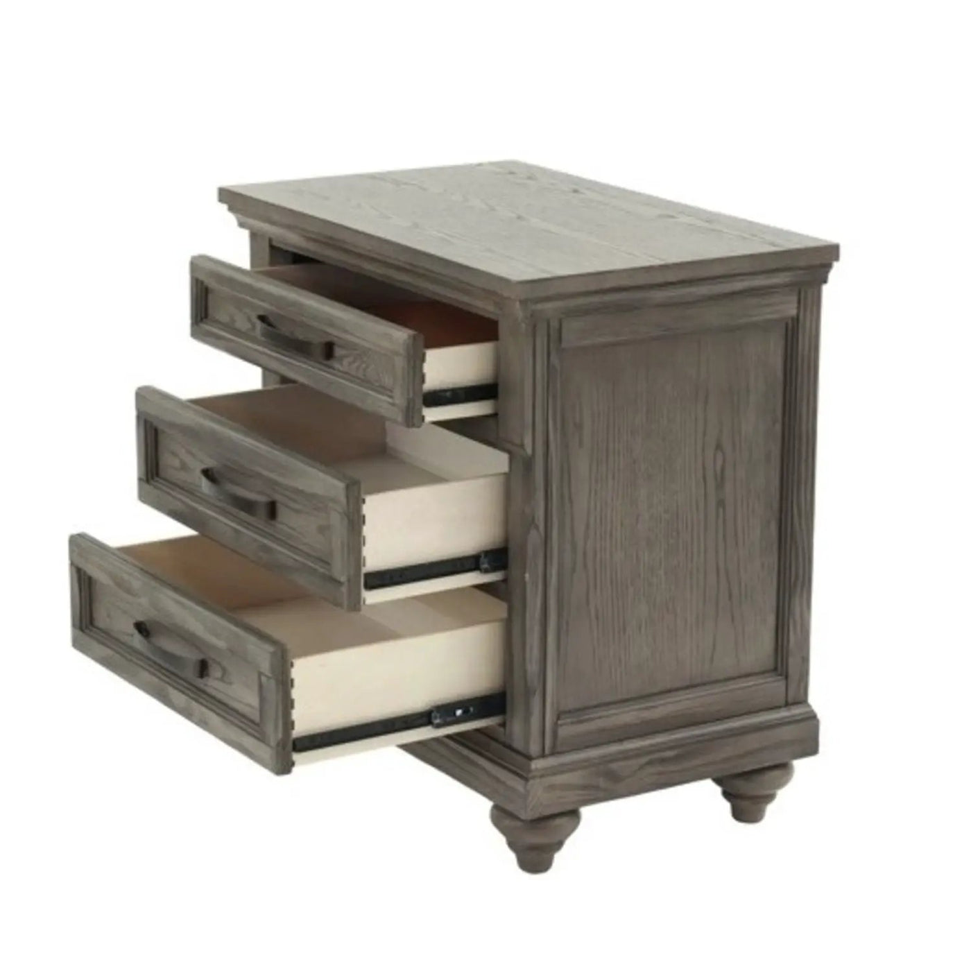 3 Piece Bedroom Set, Bed With 2 Nightstands by HouseOfZazla