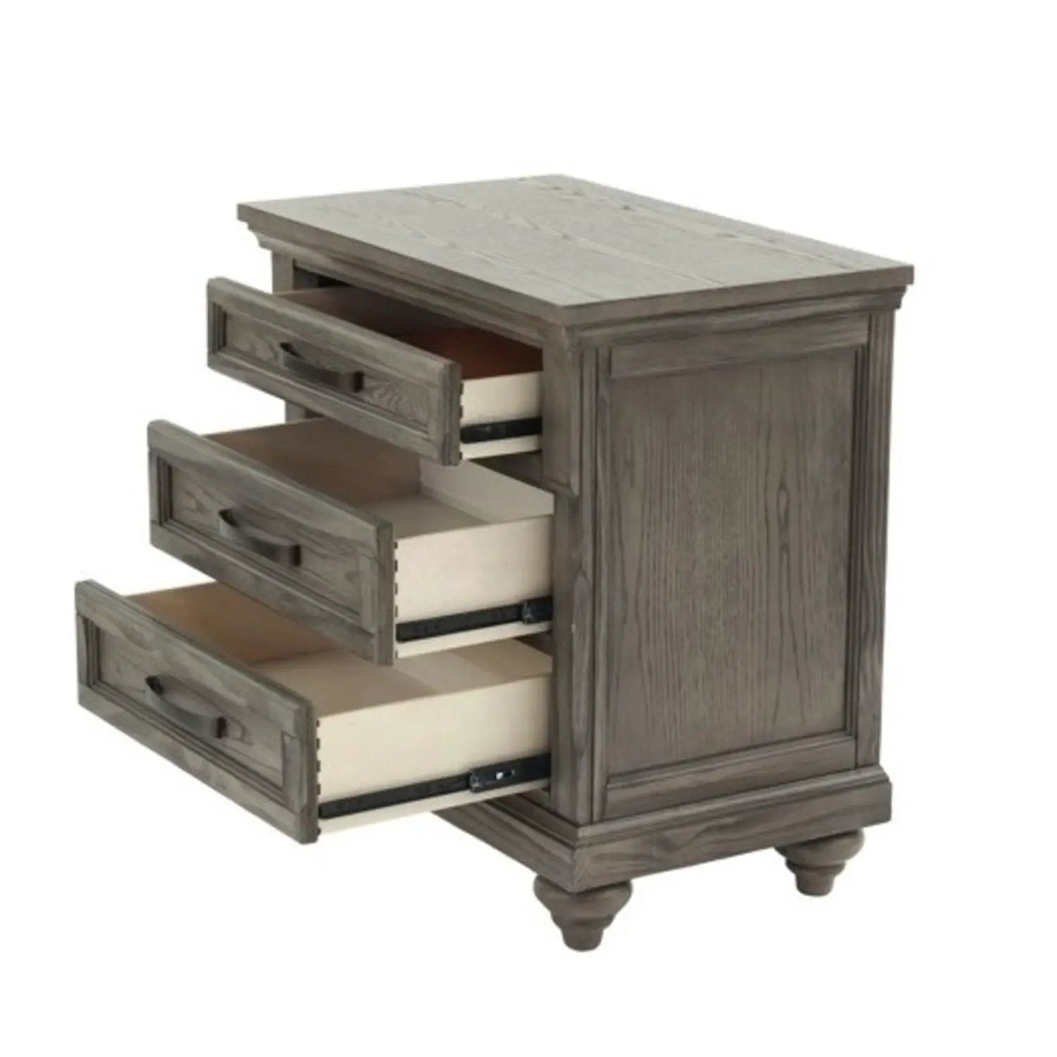 3 Piece Bedroom Set, Bed With 2 Nightstands by HouseOfZazla