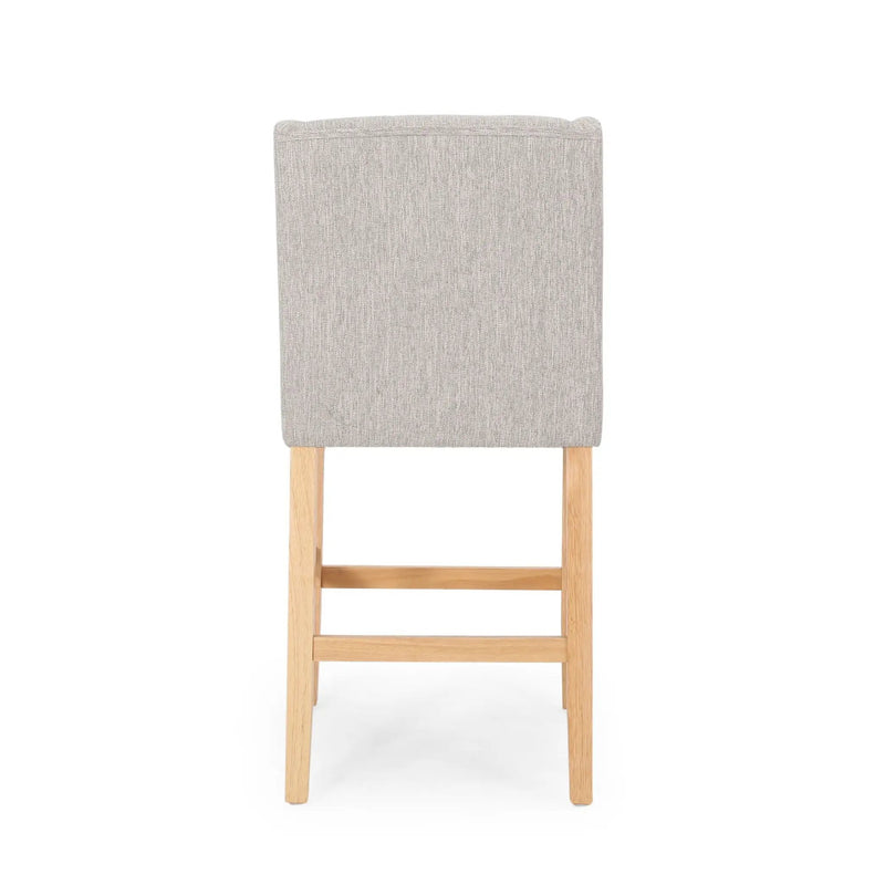 Vienna Contemporary Fabric Tufted & Wingback Counter Stools (Set of 2) by HouseOfZazla