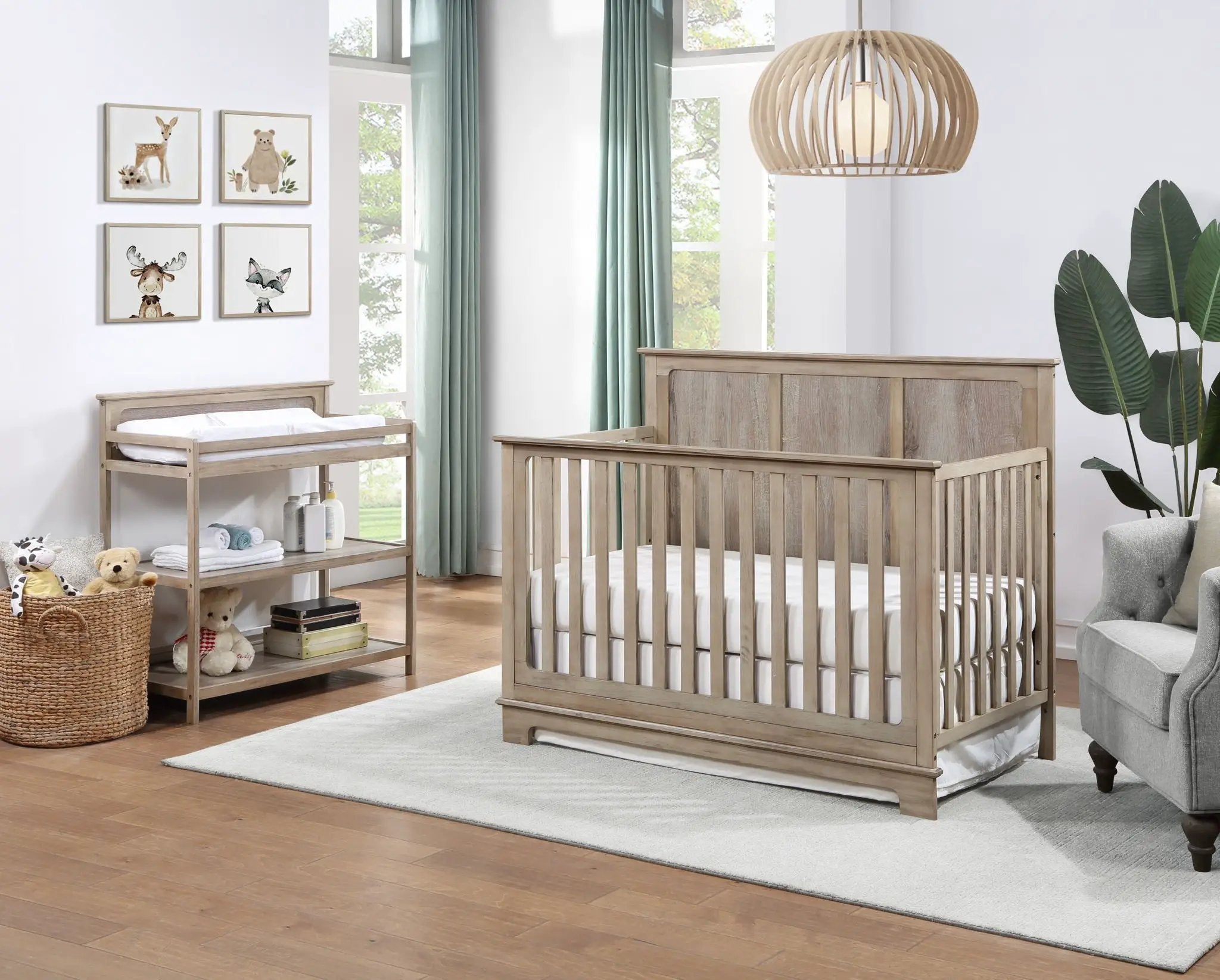 son - 4-In-1 Convertible Crib by Unique Piece Furniture