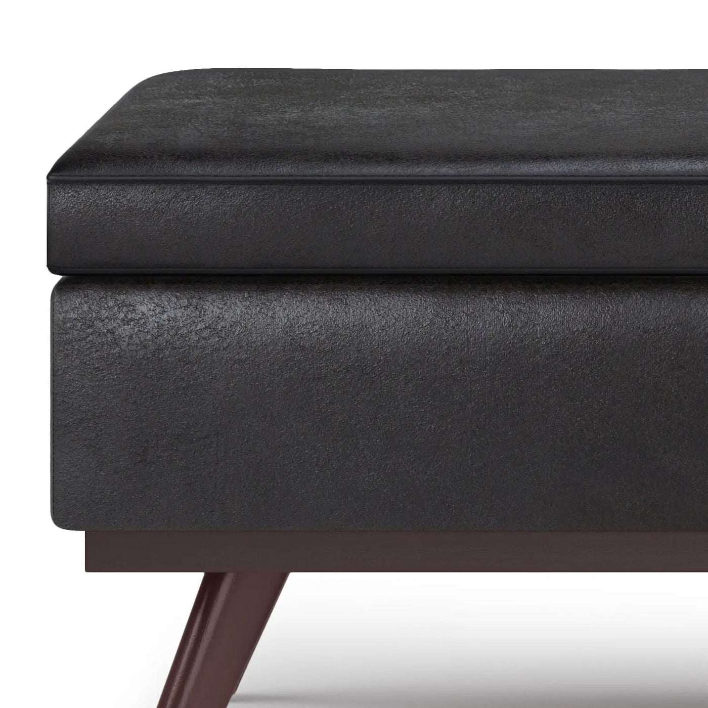 Owen - Lift Top Large Coffee Table Storage Ottoman, Mid Century Style by Unique Piece Furniture