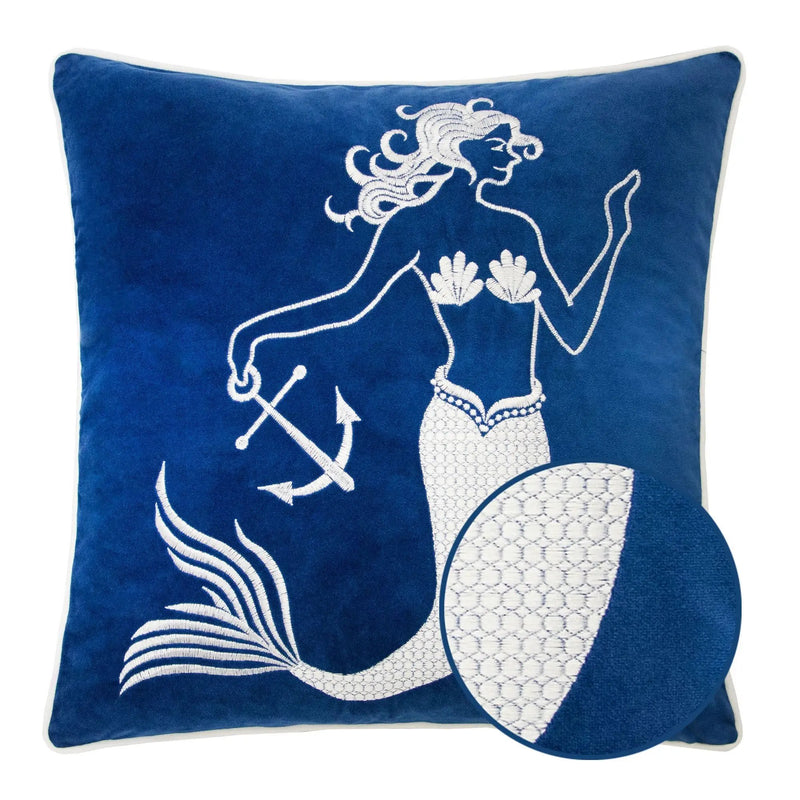 Liz Mermaid Set of 2 Pillowcases by HouseOfZazla