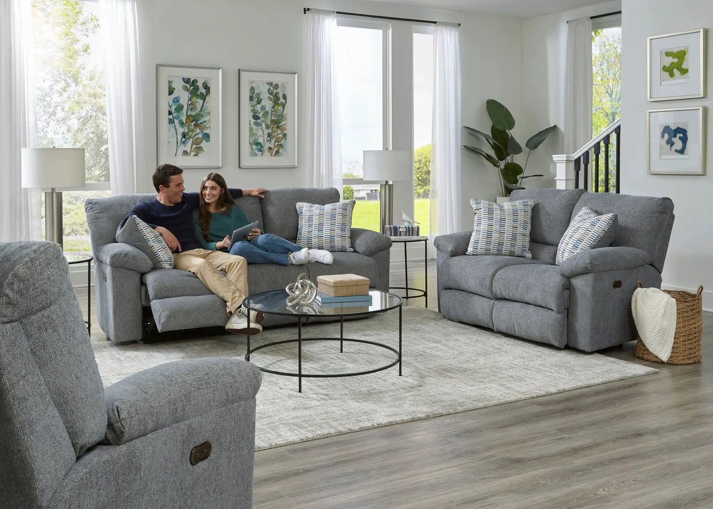 Tyler - Reclining Loveseat by Unique Piece Furniture