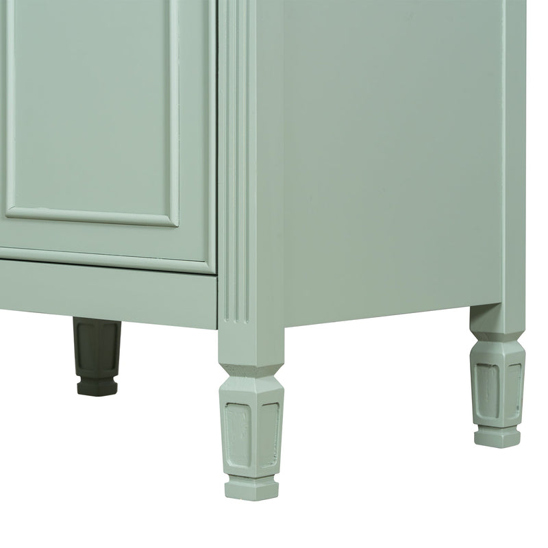24-Inch Bathroom Vanity with Sink and Solid Wood Cabinet by HouseOfZazla
