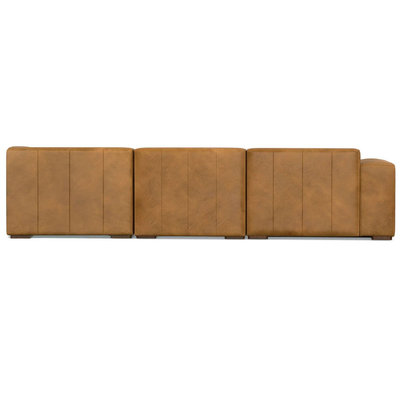 Rex - Handcrafted Sectional Sofa And Ottoman by Unique Piece Furniture